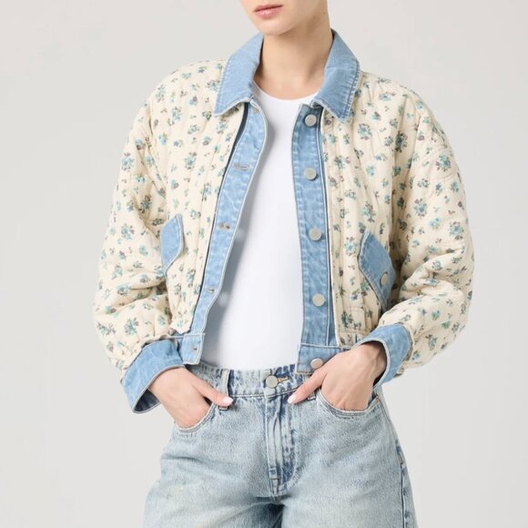 Blank NYC Floral Denim Jacket - Picture 7 of 7